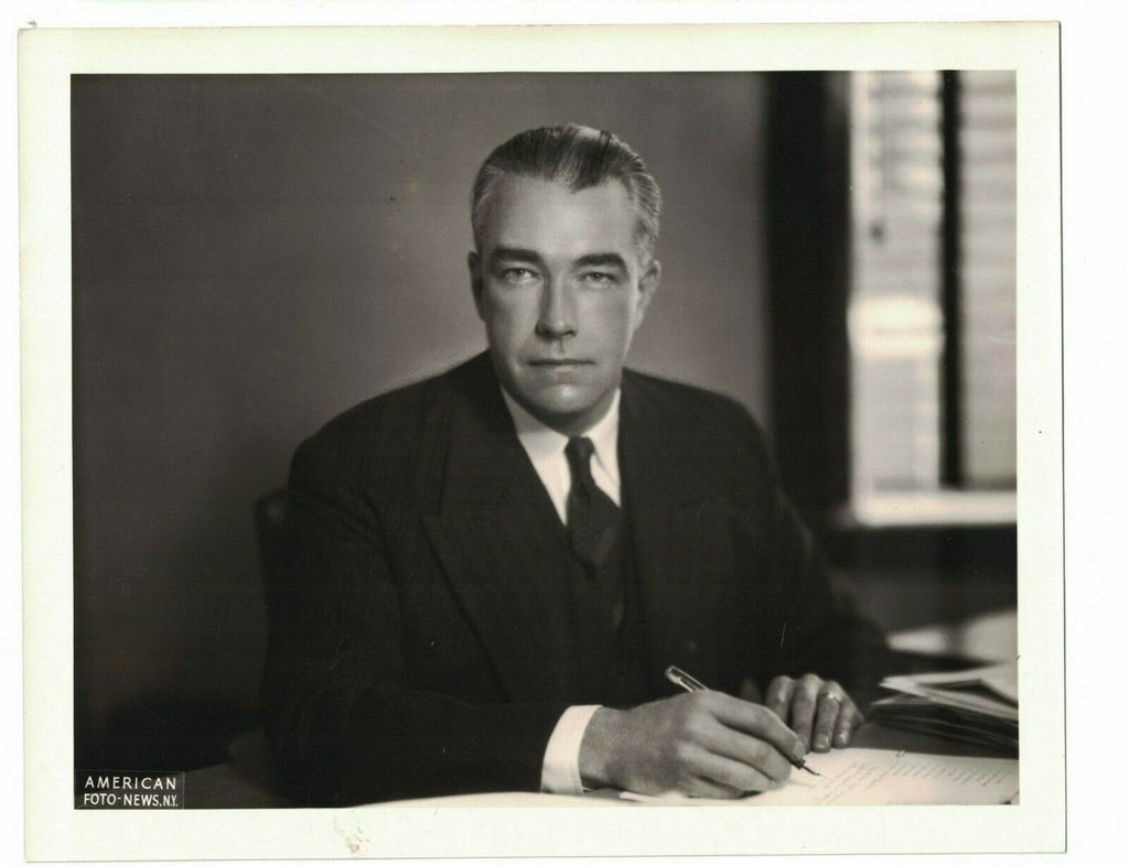 American Foto-News 8x10 B/W Still Lot of 2 Rochester NY Distinguished Man