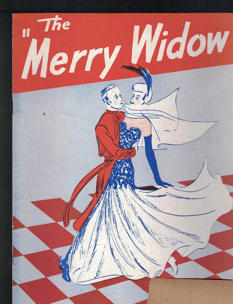 The Merry Widow Souvenir Theatre Program Franz Lehar