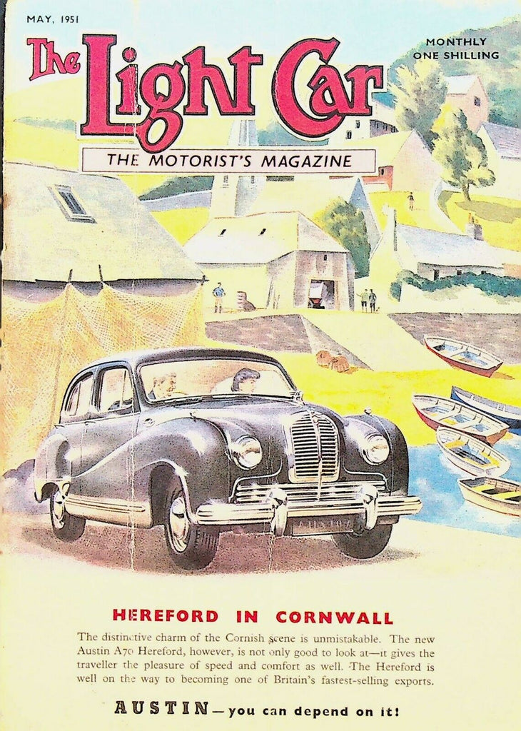 The Light Car Motorist's Magazine May 1951 Ford Service School