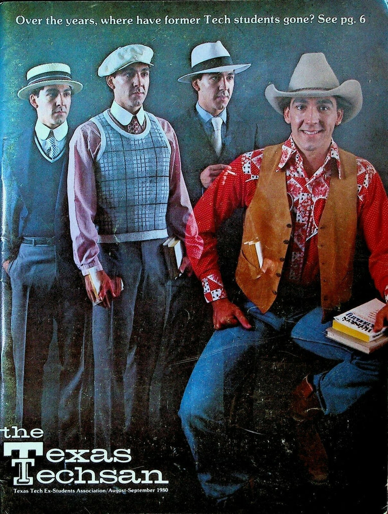 Texas Techsan Magazine September 1980 Texas Tech Dallas Cowboys Cheerleader