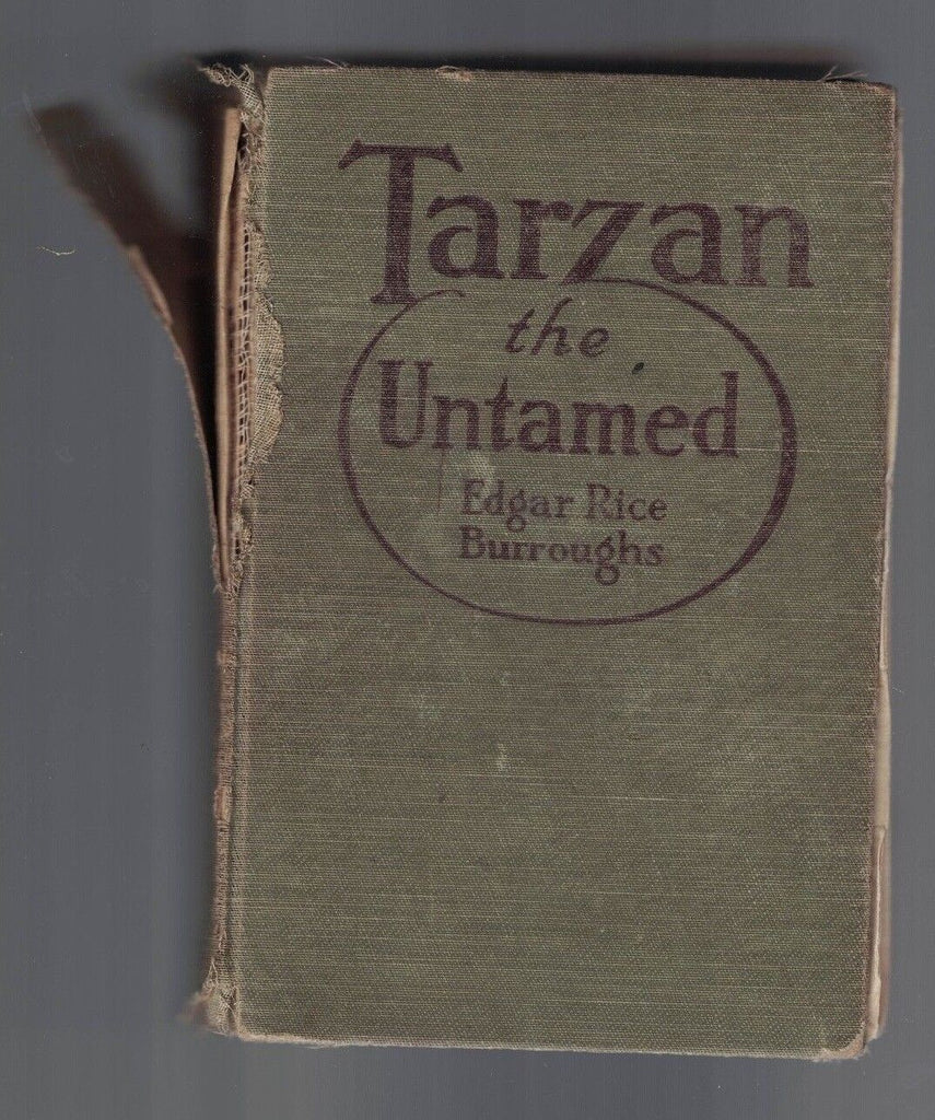 Tarzan the Untamed by Edgar Rice Burroughs 1920 AC McClurg & Co 1st Print