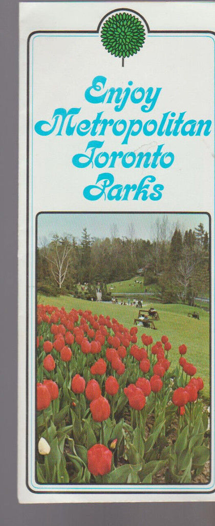 Enjoy Metropolitan Toronto Parks Brochure 1970s Canada