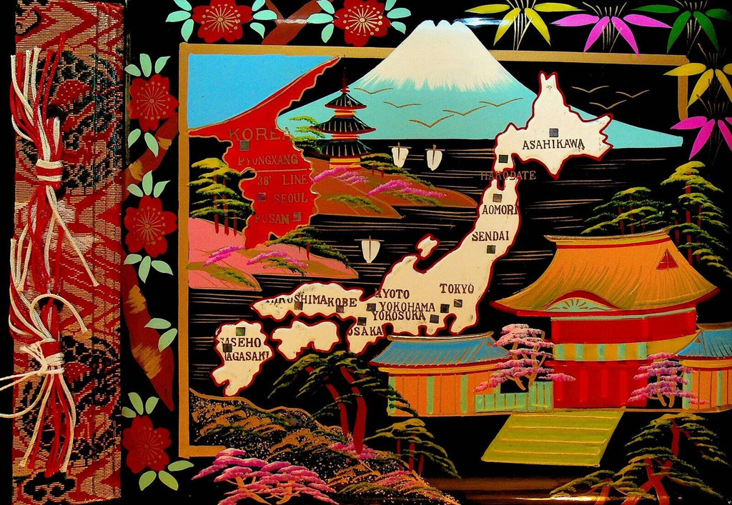 Japan Korea Souvenir Album 1950s Unused