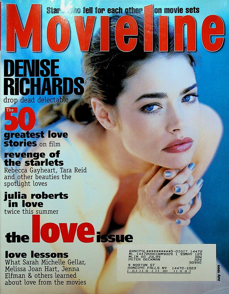 Movieline Magazine July 1999 Denise Richards Rebecca Gayheart Julia Roberts