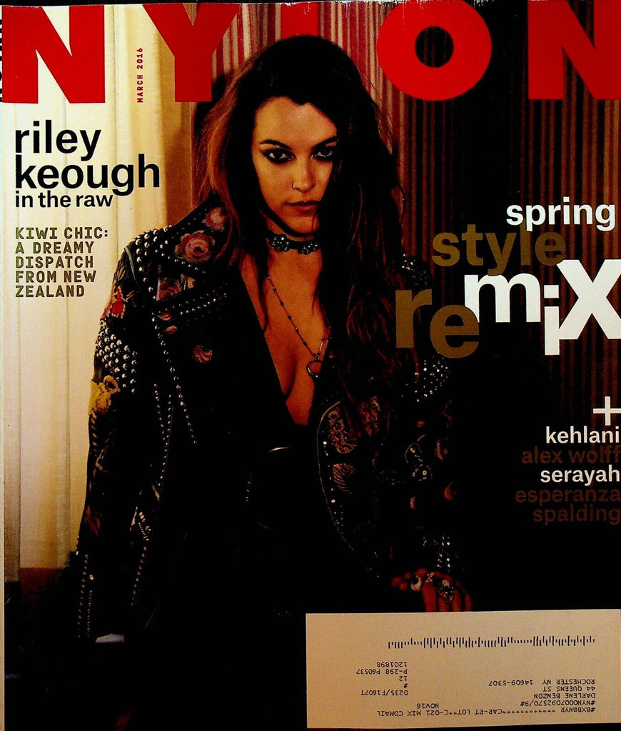 Nylon Magazine March 2016 Riley Keough Alex Wolff Serayah Esperanza Spalding