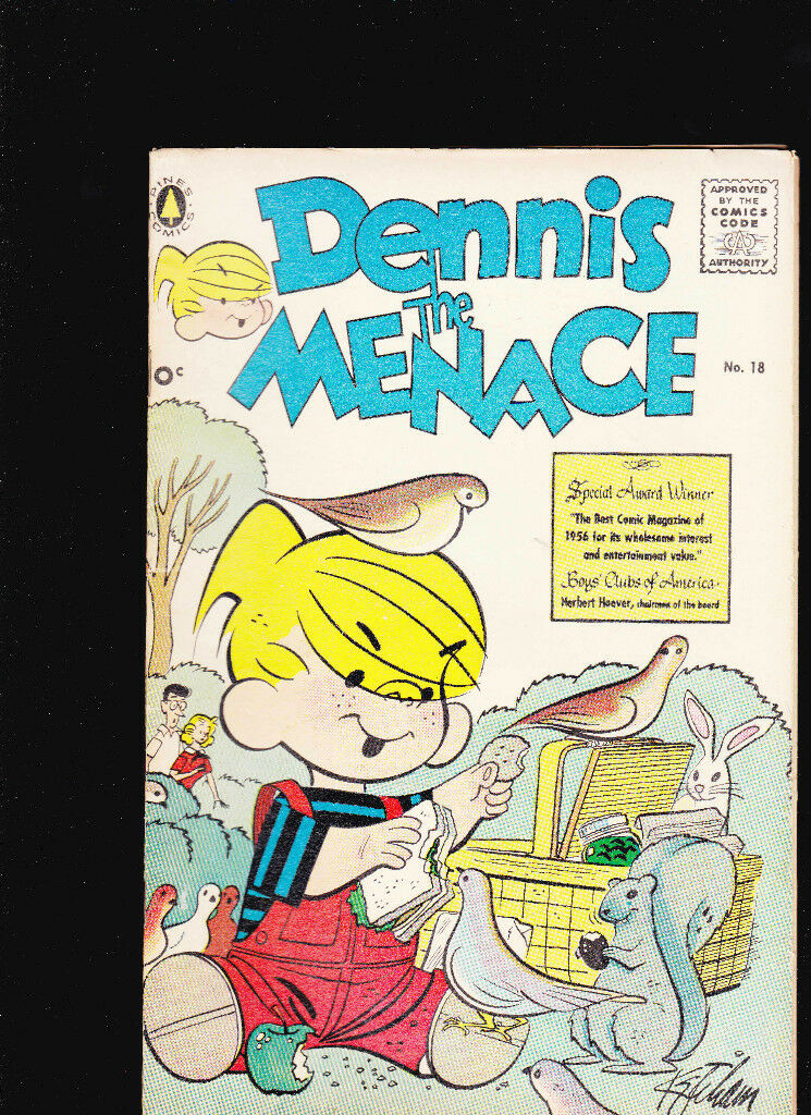 Dennis the Menace #18 (Pines Comics) Hank Ketcham