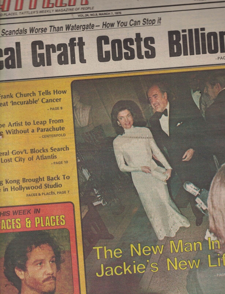 National Tattler March 7 1976 Jackie Onassis Richard Dreyfuss Gor-Don