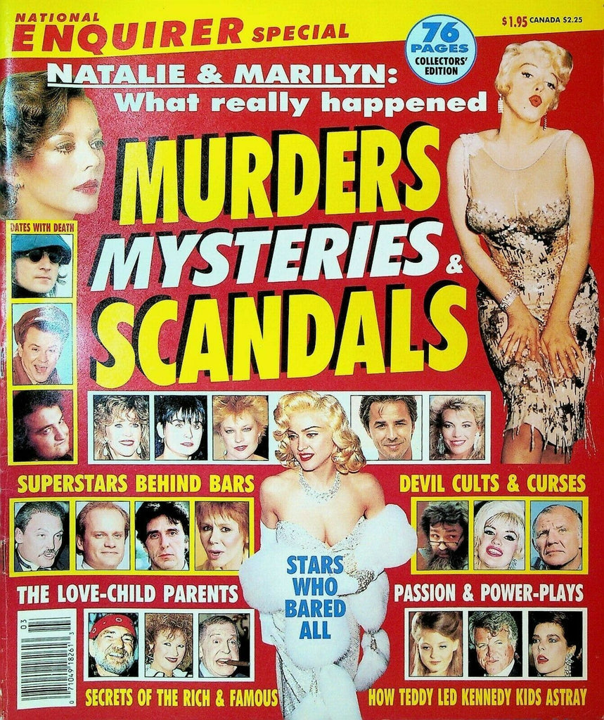 National Enquirer Special Marilyn Monroe Natalie Wood John Lennon Madonna