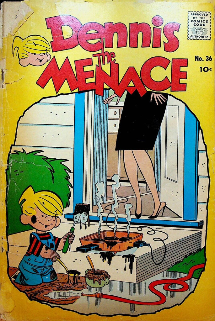 Dennis the Menace 36 Halden 1959 Cooking Mud Pies