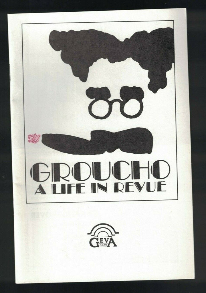 Groucho Marx a Life in Revue February 1990 Geva Theatre Rochester NY