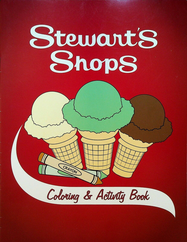 Stewart's Shops Coloring & Activity Book Upstate NY Vermont Convenience Stores