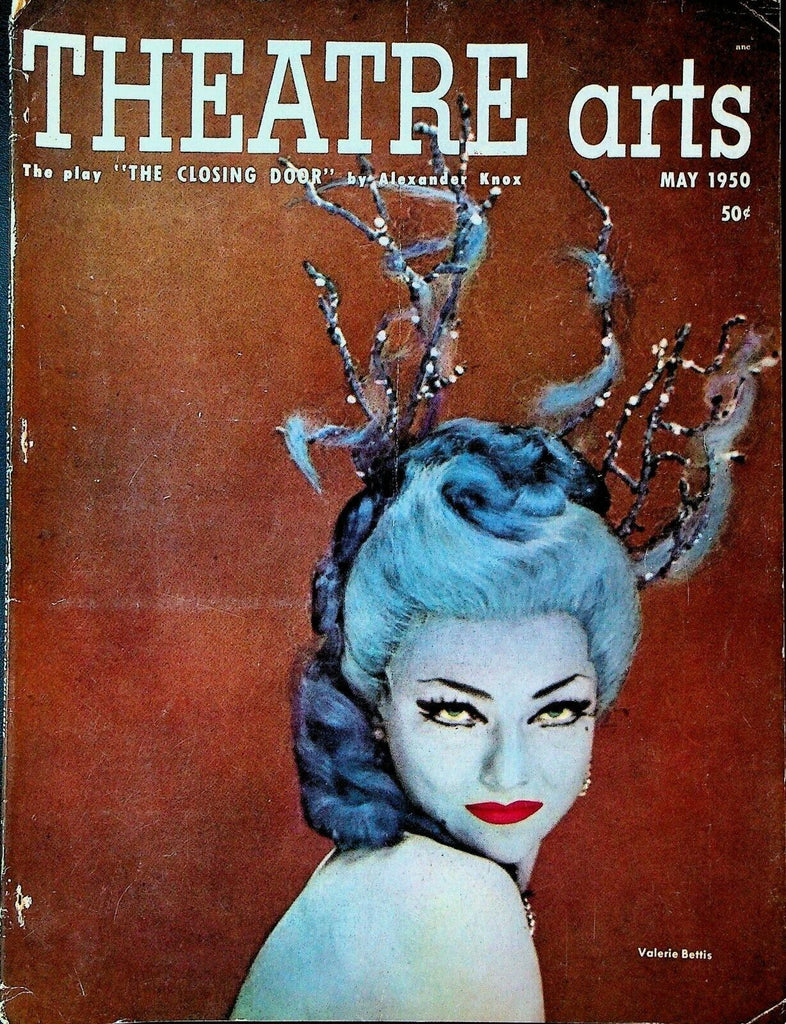 Theatre Arts Magazine May 1950 Valerie Bettis William Inge Patricia Neway