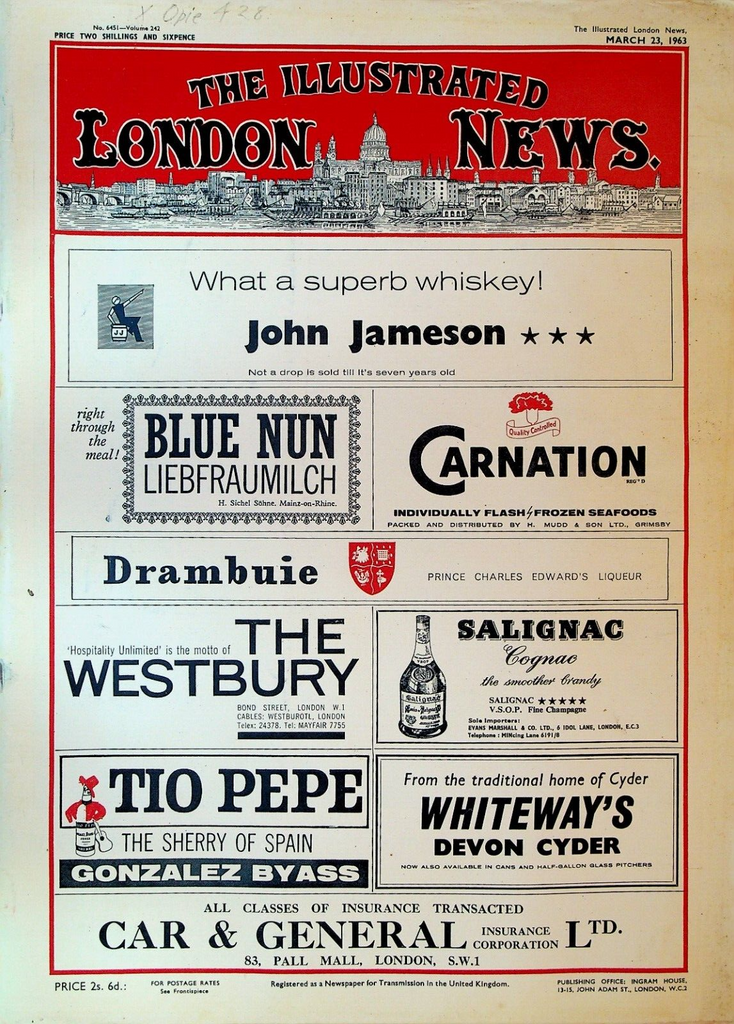 Illustrated London News March 23 1963 Unisphere Arthur Grimsdell