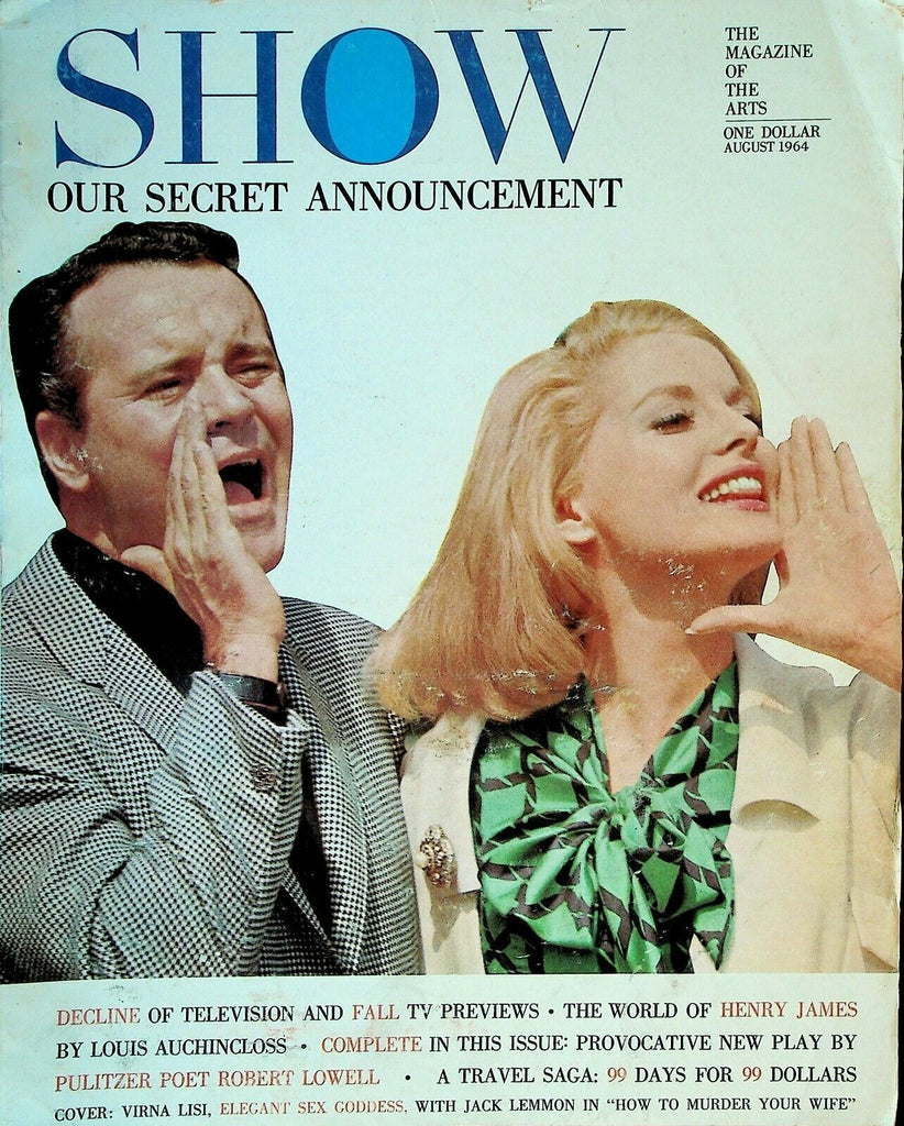 Show Magazine August 1964 Henry James Virni Lisi Duke Ellington Gayle Pope