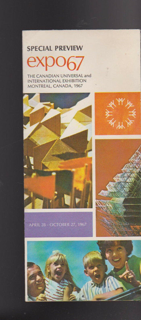 Expo 67 Montreal Special Preview Brochure Canadian International Exhibition 1967