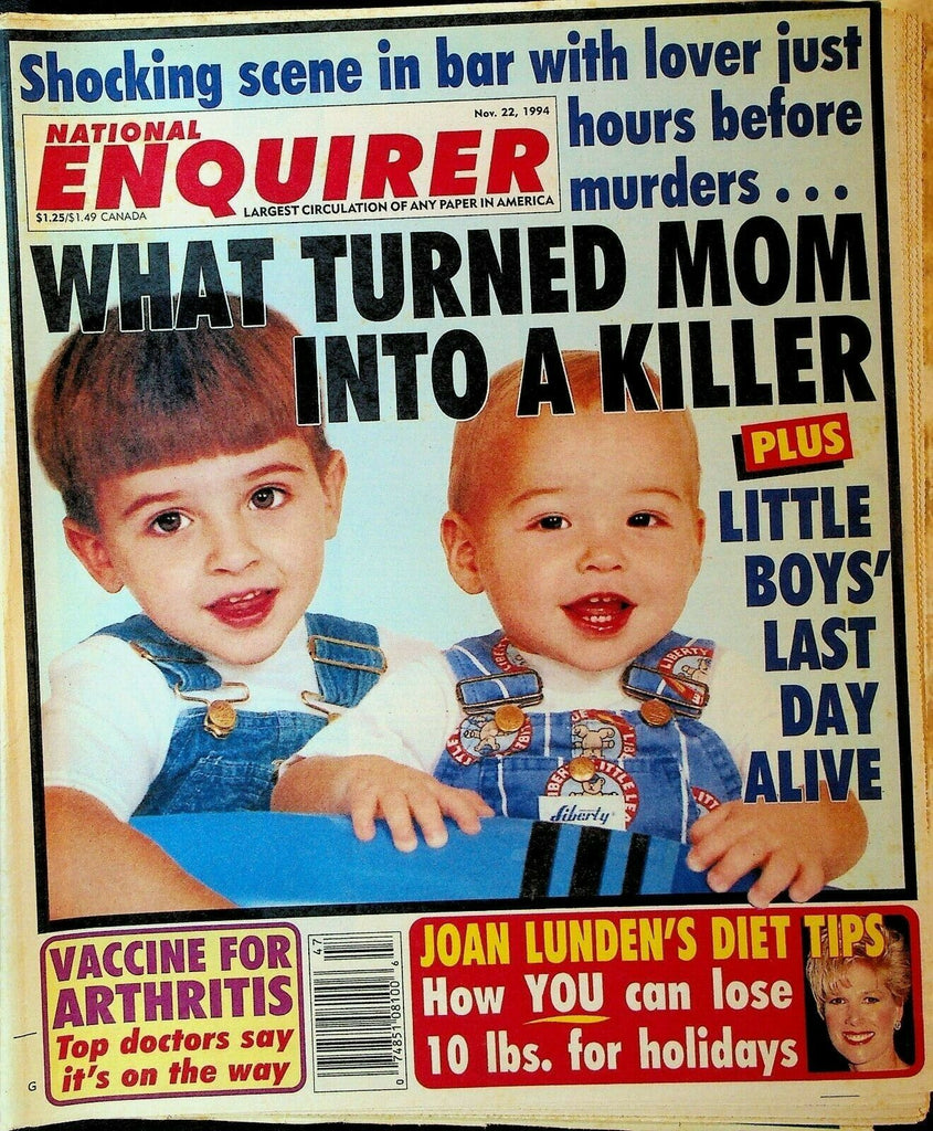 National Enquirer November 22 1994 Susan Smith Joan Lunden