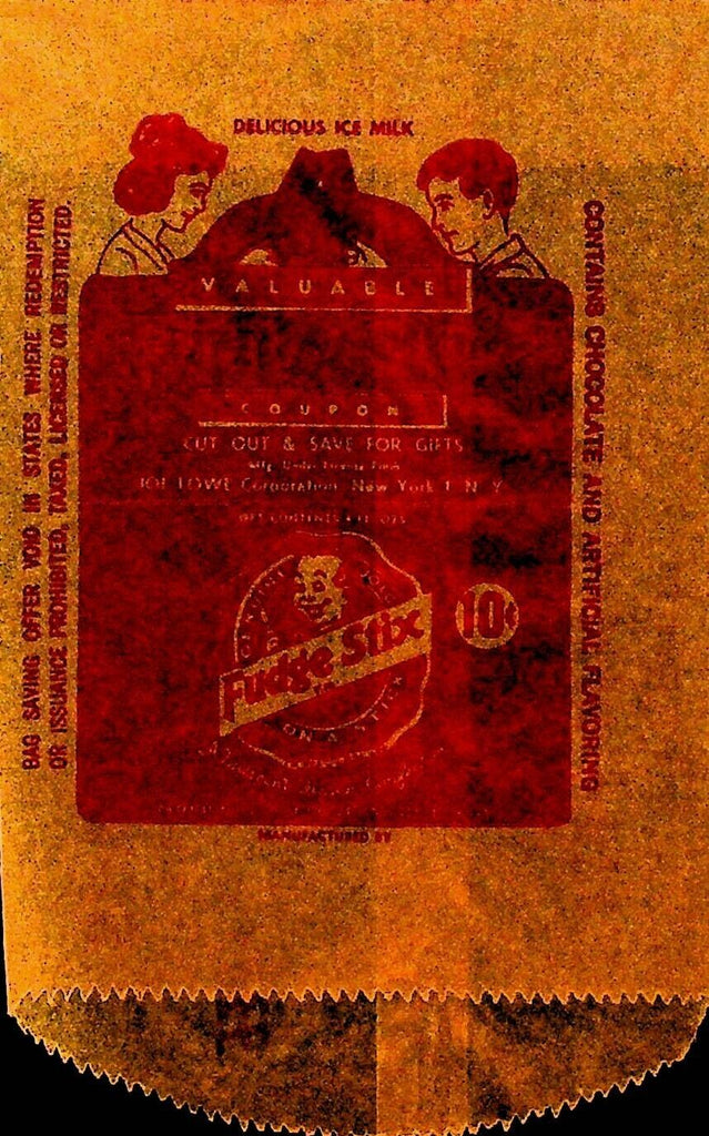 Fudge Stix Vintage Bag Popsicle Pete Ice Milk