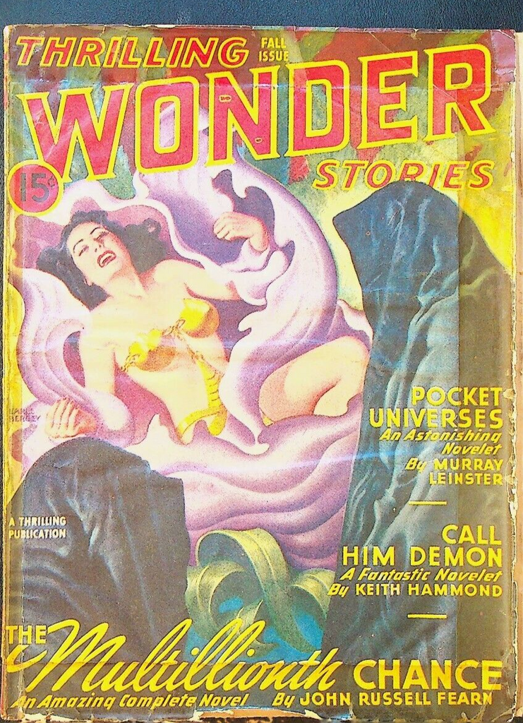 Thrilling Wonder Stories Fall 1946 Murray Leinster Keith Hammond