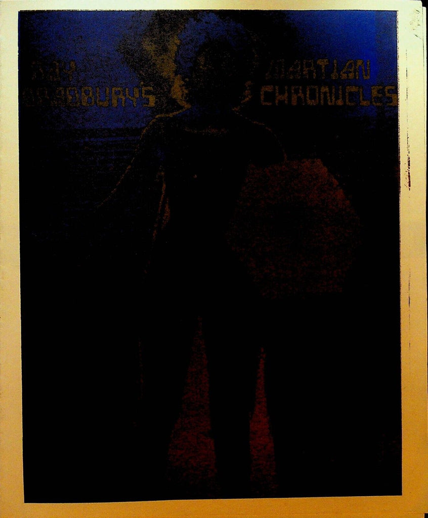 The Martian Chronicles Ray Bradbury Playbill December 1970 World Premiere USC