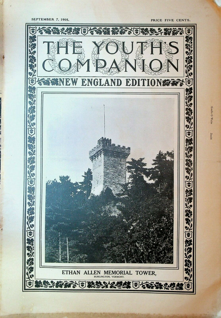 Youth's Companion June 15 1905 Dwarfs & Giants Tufts College