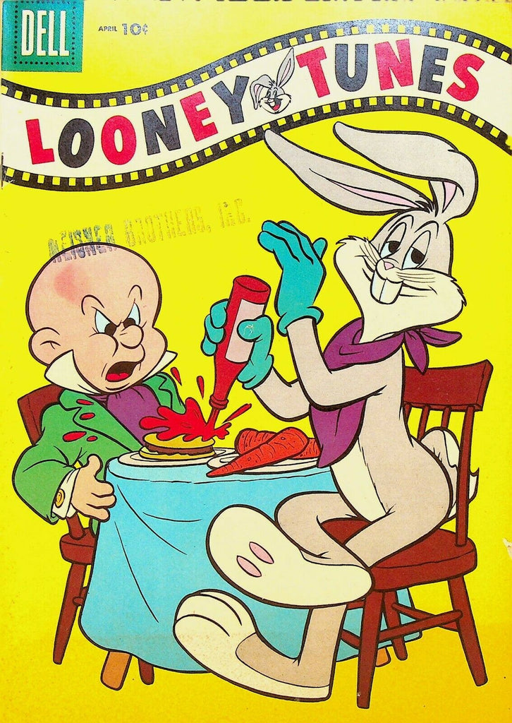Looney Tunes 174 Dell Comics 1956 Bugs Bunny Elmer Fudd Hamburger Ketchup