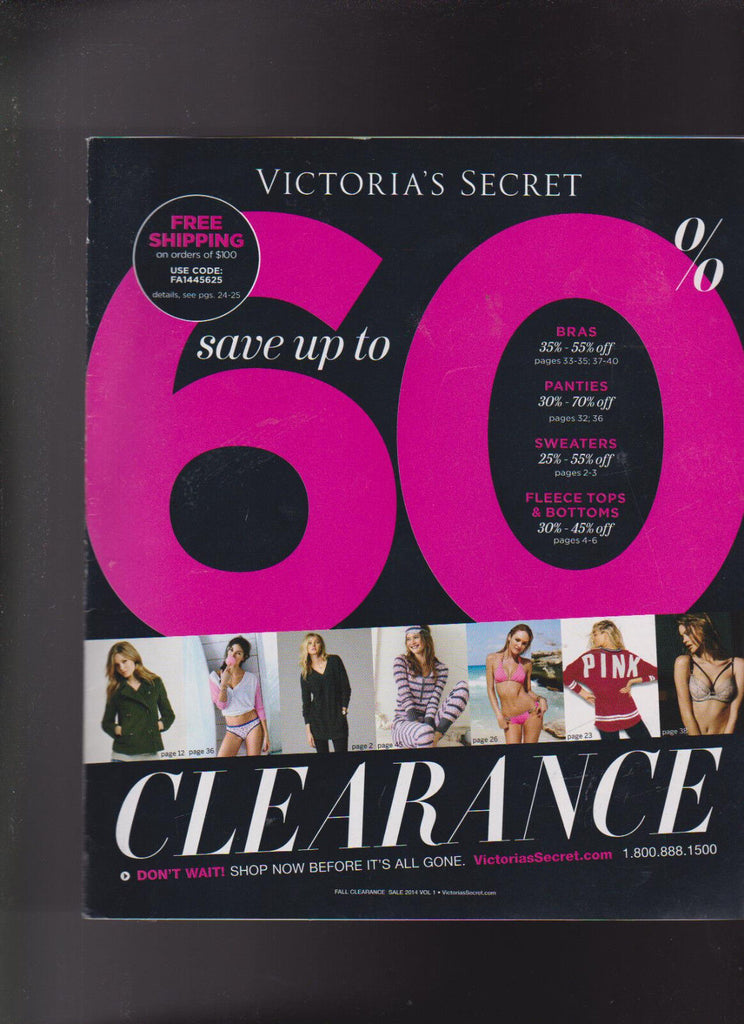 Victoria's Secret Catalog Fall 2014 Prinsloo Aldridge