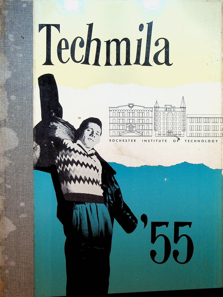 RIT Yearbook the Techmila Rochester Institute of Technology 1955 NY