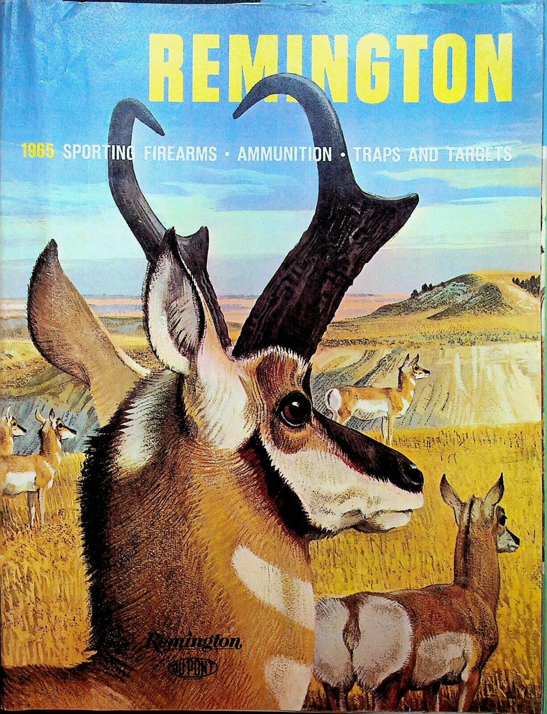 Remington Sporting Firearms 1965 Catalog Traps Targets Ammunition