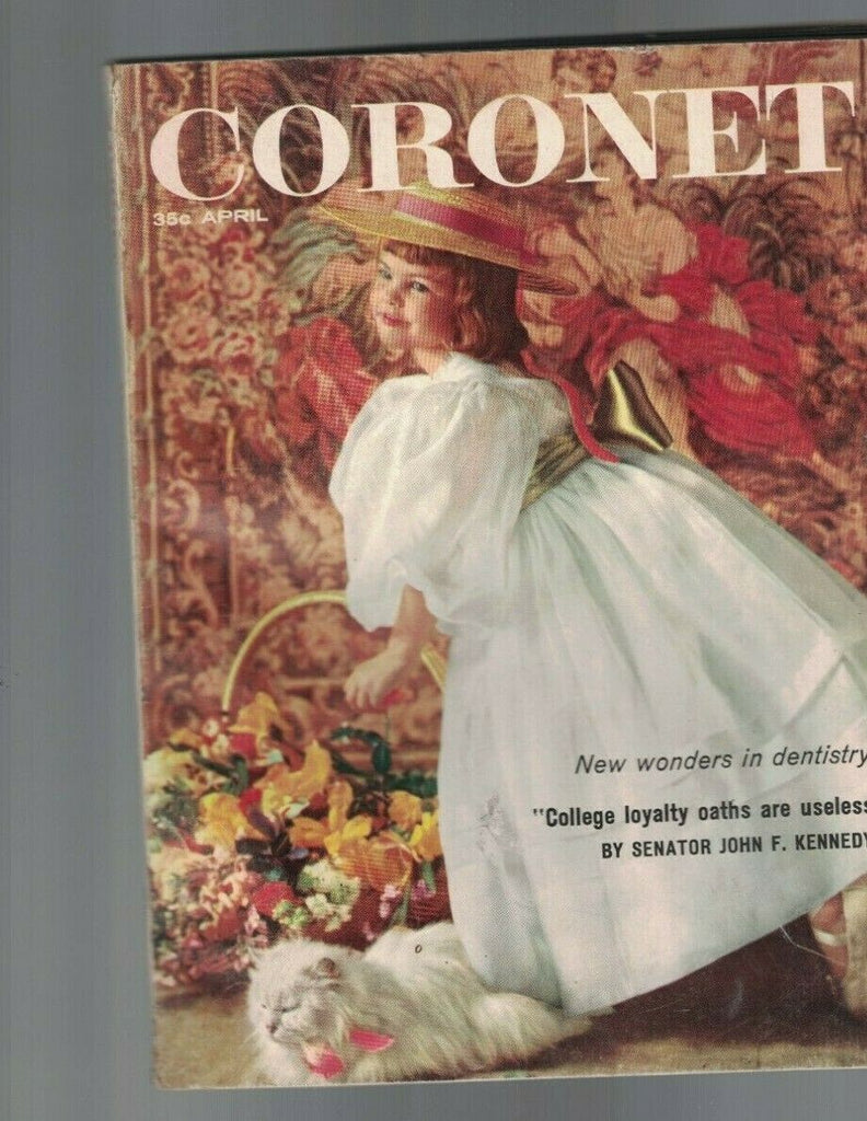 Coronet Magazine April 1960 John F Kennedy Princess Grace The Gypsy Baron