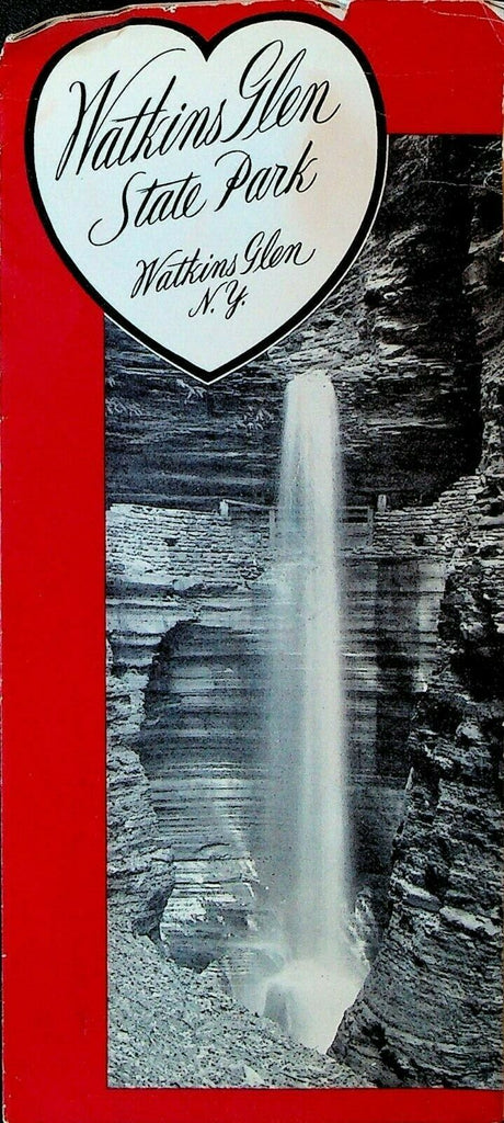 Watkins Glen State Park NY Brochure 1930s Upstate New York
