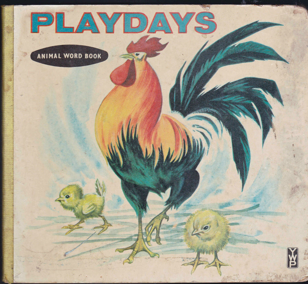 Playdays Animal Word Book Young World Productions Ltd #631