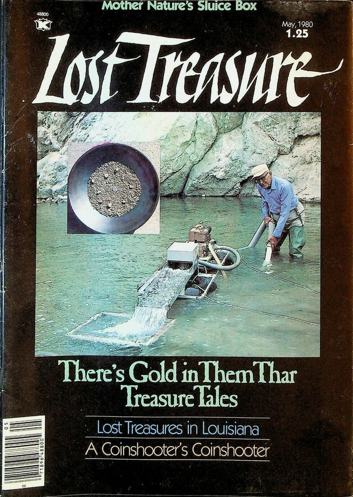 Lost Treasure Magazine May 1980 Bear Lodge Mountains Louisiana