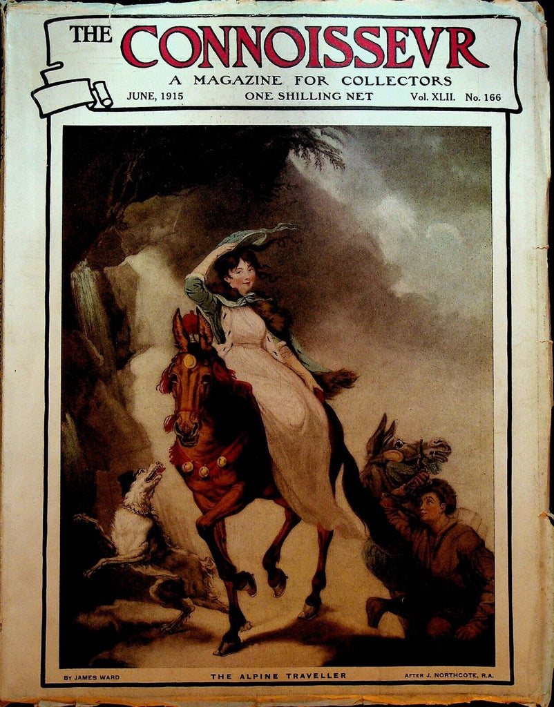 Connoisseur Magazine June 1915 Mary Queen of Scots David Garrick James Ward