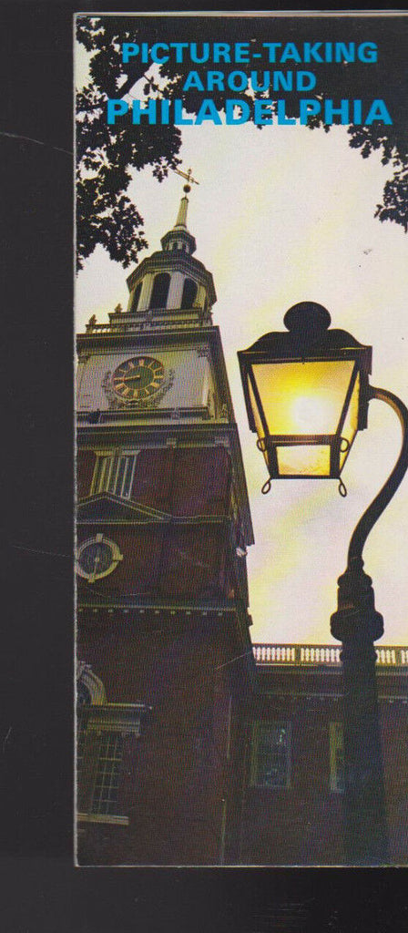 Picture Taking Around Philadelphia Pennsylvania Brochure 1976