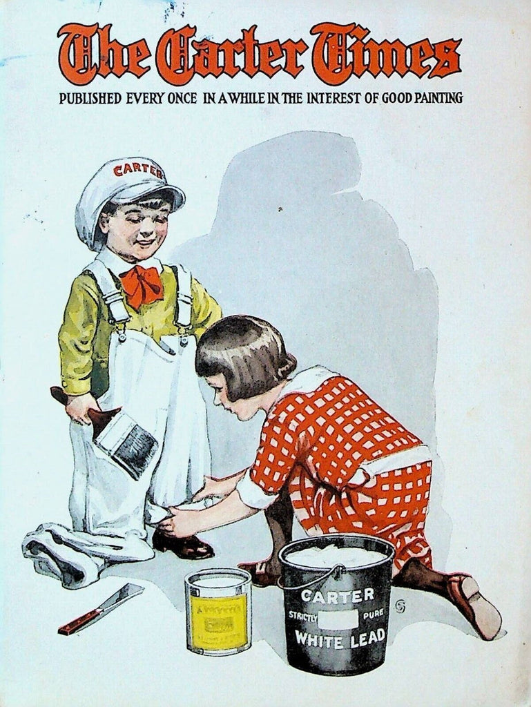 The Carter Times November 1924 Carter White Lead Paint Company Booklet