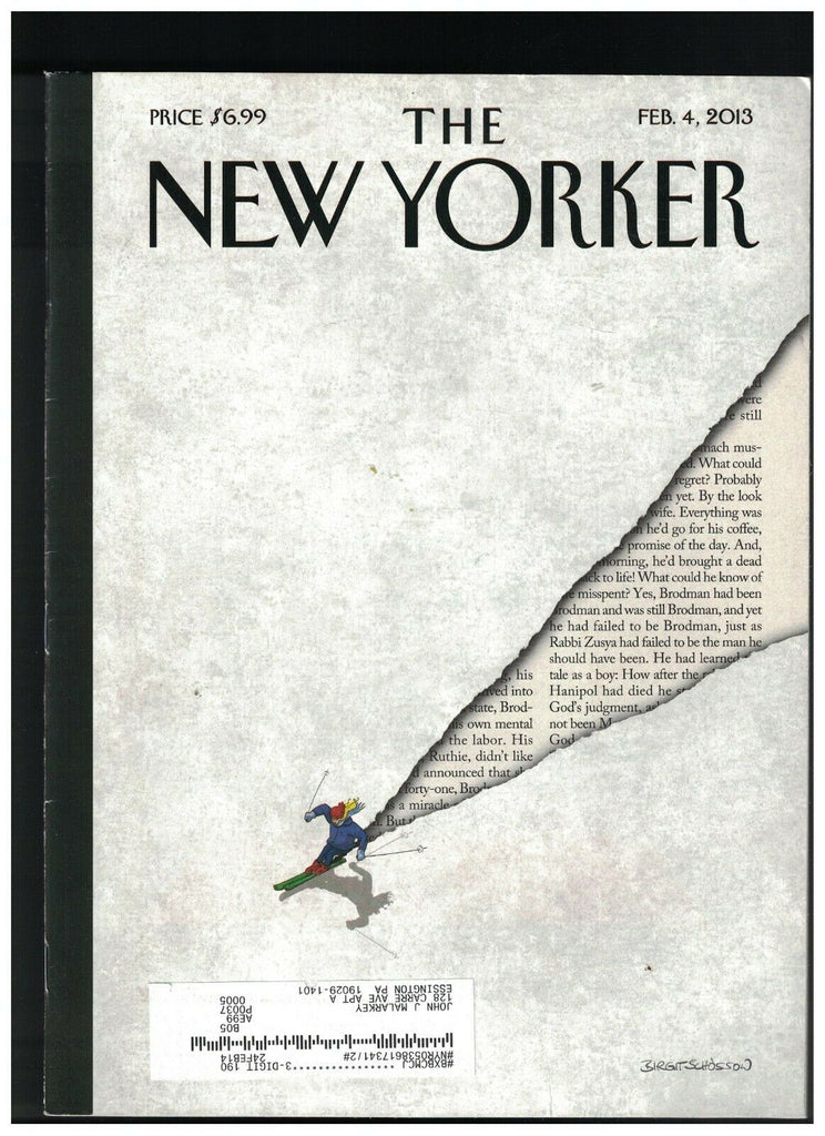 New Yorker February 4 2013 Dr Oz Formula One Richard Nixon Birgit Schossow