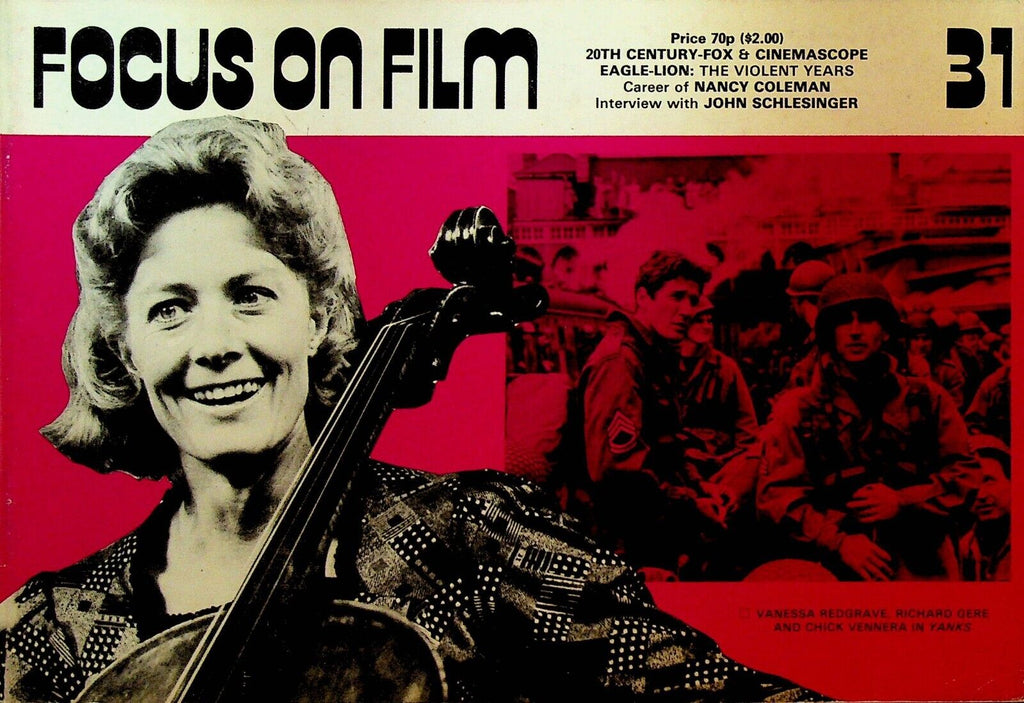 Focus on Film 31 Nancy Coleman John Schlesinger Vanessa Redgrave Richard Gere