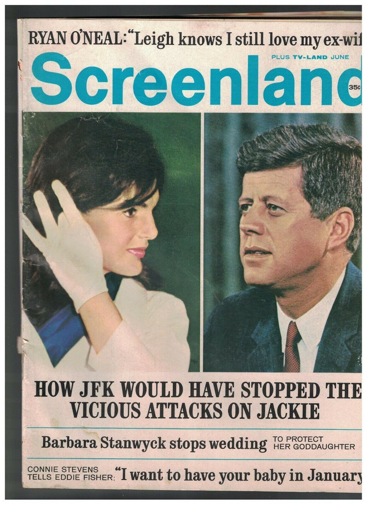 Screenland Magazine June 1967 JFK Jackie Kennedy Annette Funicello Elvis