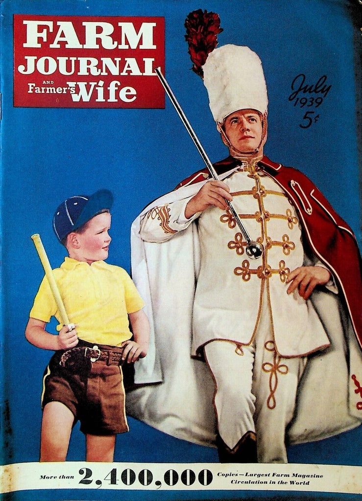 Farm Journal & Farmer's Wife July 1939 Drum Major Mary Geisler Phillips