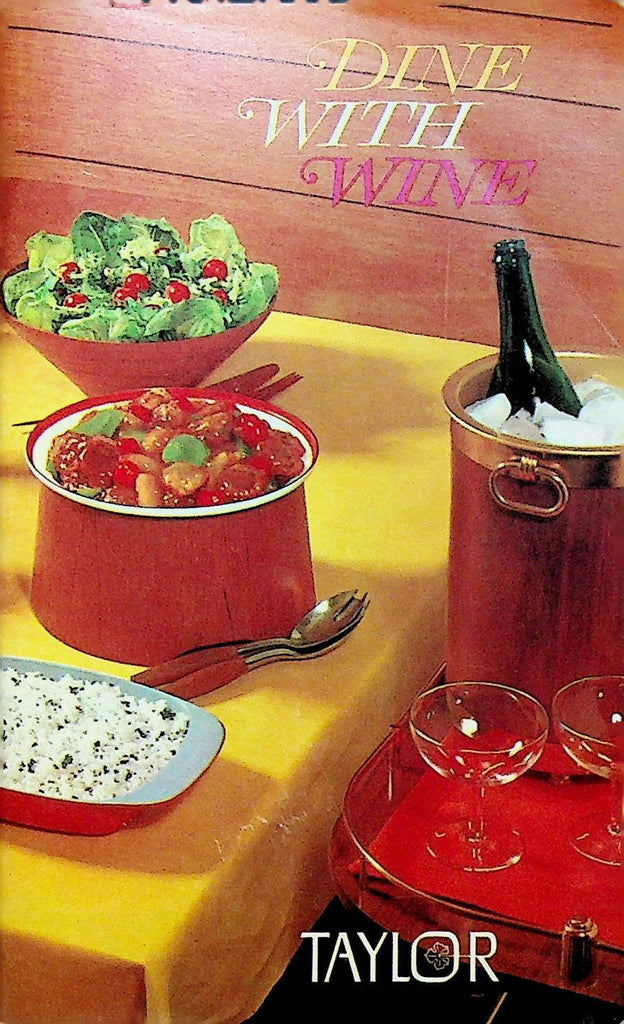 Dine With Wine Taylor Wine 1961 Recipe Booklet Hammondsport NY
