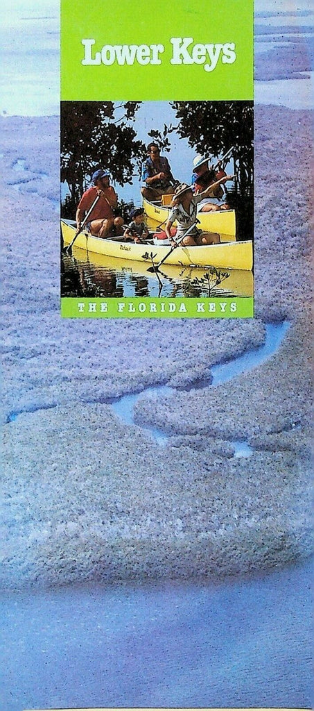 Lower Keys Key West Florida Advertising Brochure 1980s