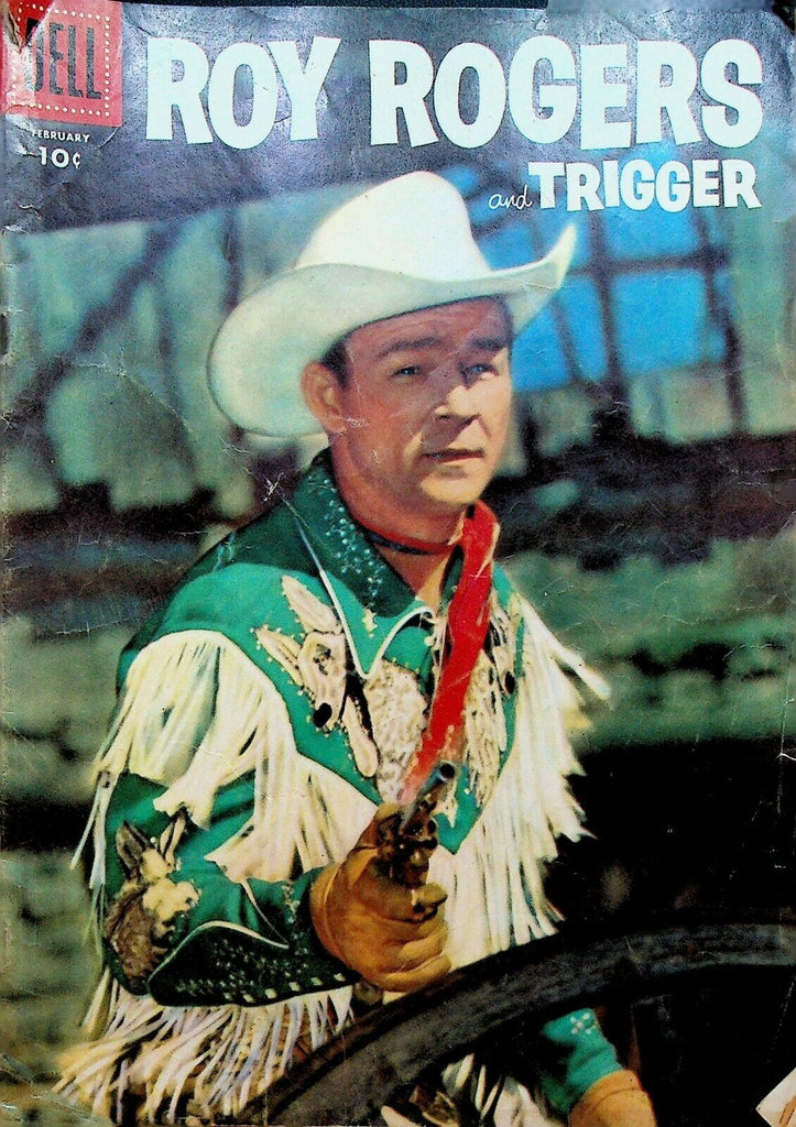 Roy Rogers & Trigger 110 Dell Comics 1957 Photo Cover