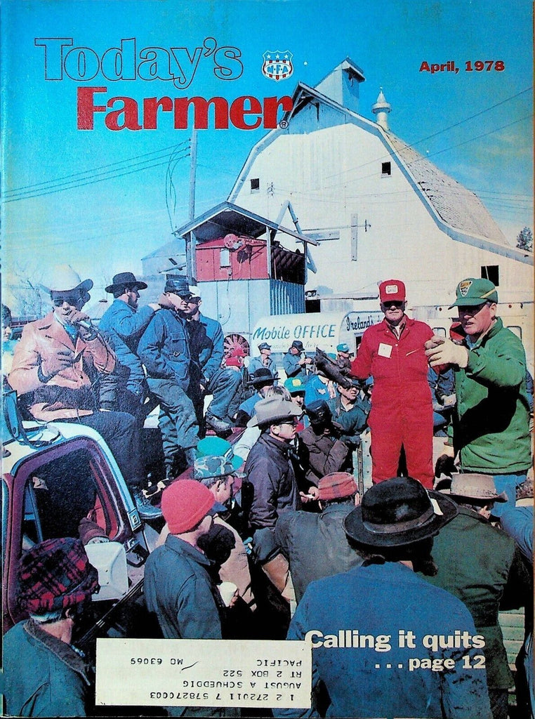 Today's Farmer Magazine April 1978 Marion County Missouri School