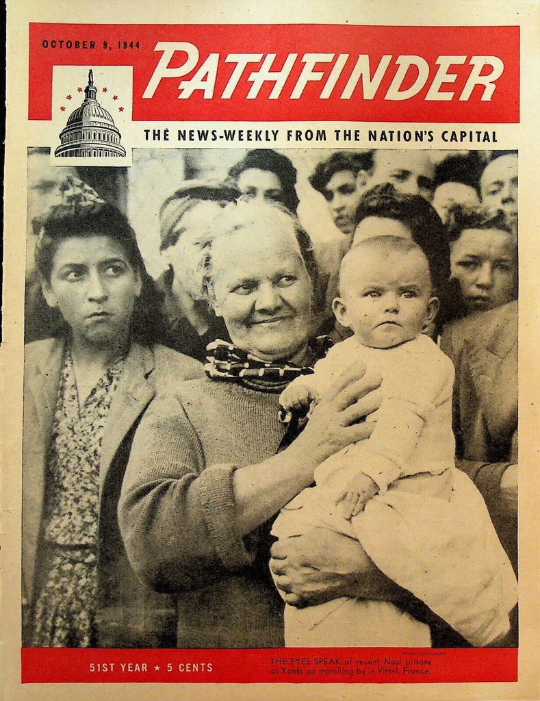 Pathfinder Magazine October 9 1944 WWII Chicago Boss Edward Kelly