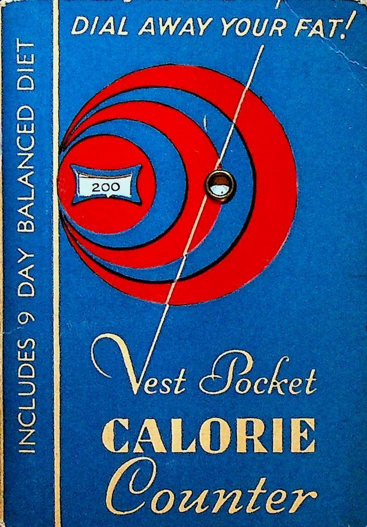 Vest Pocket Calorie Counter Health Builders Booklet Diet Nutrition 1946