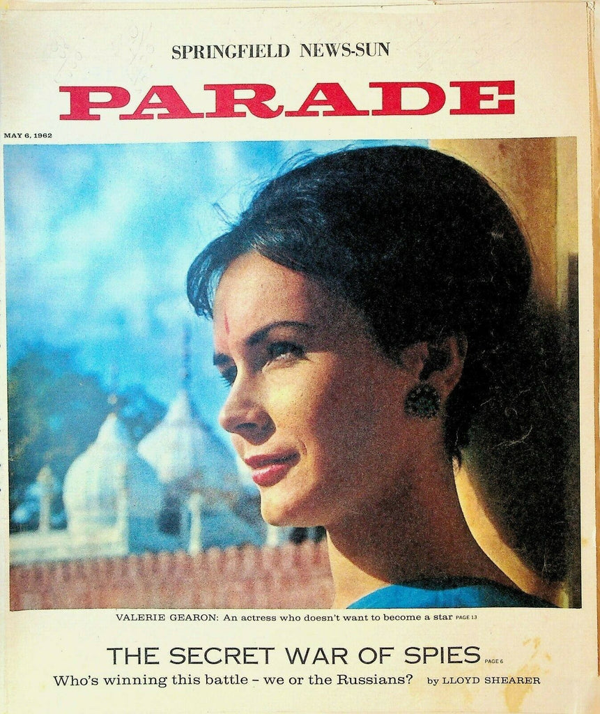Springfield News-Sun Parade May 6 1962 Valerie Gearon Bob Newhart Clinocopter