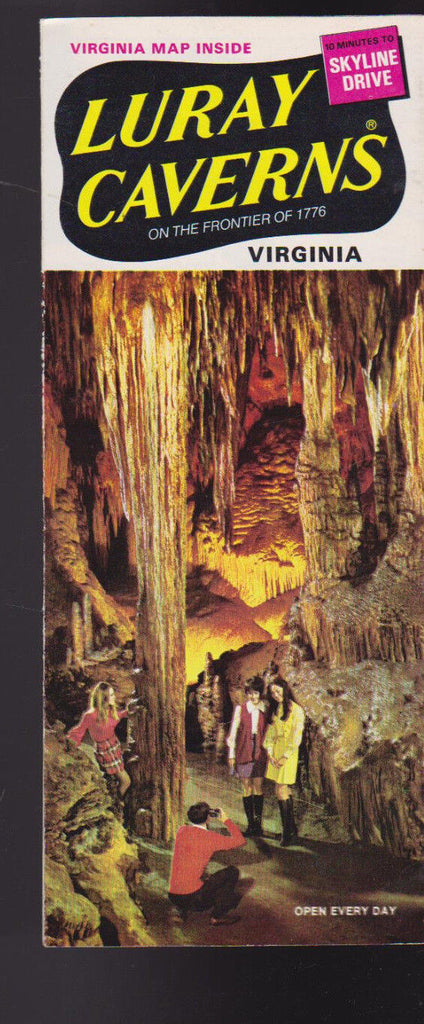 Luray Caverns on the Frontiers of 1776 Virginia Brochure 1976 Bicentennial