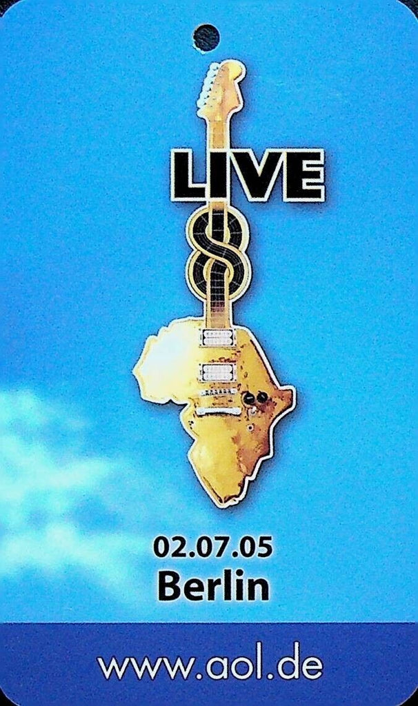 Live 8 Music Concert Berlin July 2 2005 Badge