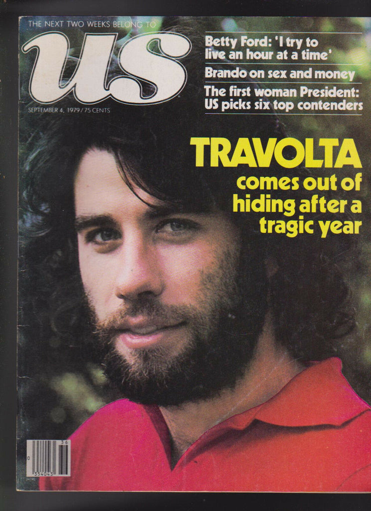 US Magazine John Travolta Betty Ford Marlon Brando  September 4 1979