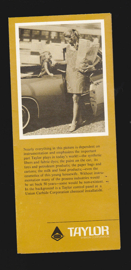 Taylor Instrument Company Rochester NY 1969 brochure